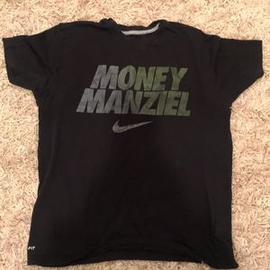 Nike black tee “Money Manziel”
